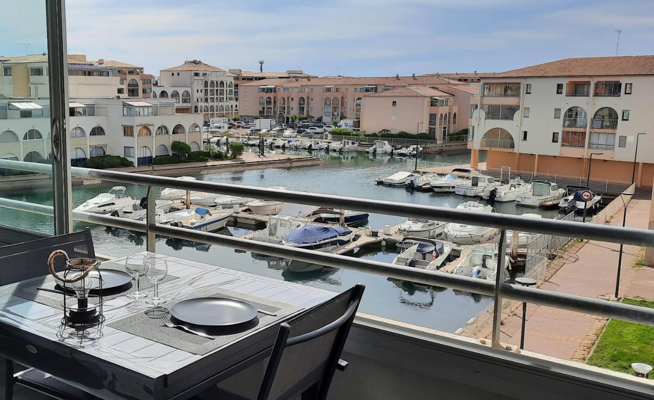 Charmant T2 Vue Marina Plages A Pied Sète Exterior foto