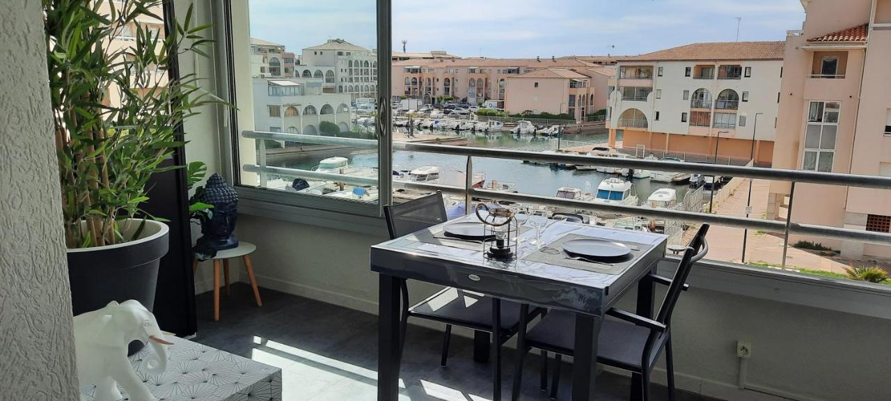 Charmant T2 Vue Marina Plages A Pied Sète Exterior foto